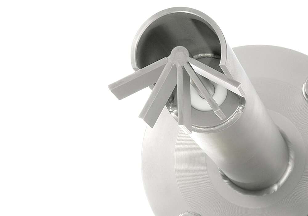 Detailansicht vom Schwenkbereichs des MBA801